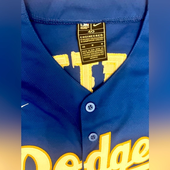 NWT RARE LA Dodgers Mookie Betts World Series Champs 2020 baseball jersey!! ⚾️💙 - Picture 2 of 10